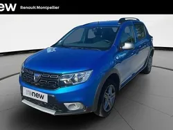 Bleu Utilisé 2019 Dacia Sandero Stepway Citadine | 10 899 € (Prix juste)