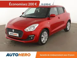 Rouge Utilisé 2017 Suzuki Swift Citadine | 8 990 € (Bon prix)