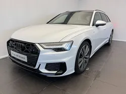 Blanc glacier métallisé Utilisé 2024 Audi A6 Competition Break | 67 490 €