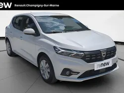 Blanc Utilisé 2022 Dacia Sandero Comfort Citadine | 12 990 € (Bon prix)