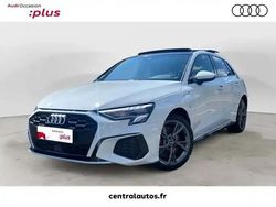Blanc glacier metallise Utilisé 2024 Audi A3 Sportback Competition Citadine | 38 490 €