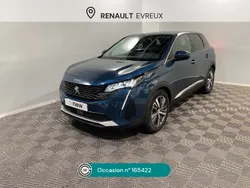 Bleu Utilisé 2021 Peugeot 3008 Allure SUV | 22 990 € (Prix juste)