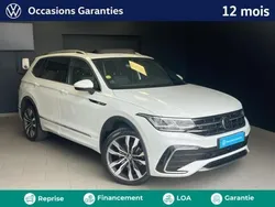 Blanc Utilisé 2022 VW Tiguan Allspace R-line SUV | 40 980 € (Prix juste)