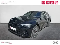 Noir mythe métallisé Utilisé 2023 Audi Q8 e-tron S-Line SUV | 73 890 € (Prix juste)