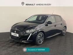 Noir Utilisé 2021 Peugeot 208 Allure Citadine | 13 990 € (Prix assez cher)