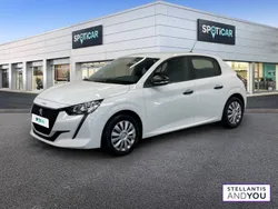 Blanc Utilisé 2020 Peugeot 208 S Citadine | 9 690 € (Bon prix)