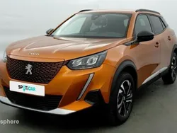 Orange Utilisé 2022 Peugeot e-2008 Allure SUV | 17 829 € (Prix juste)