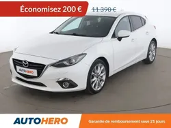 Blanc Utilisé 2014 Mazda 3 Berline | 11 190 €