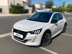 Blanc Utilisé 2021 Peugeot e-208 GT Citadine | 14 790 € (Bon prix)