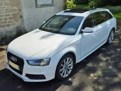 Blanc Utilisé 2015 Audi A4 S-Line Break | 11 200 € (Bon prix)