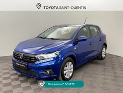 Bleu Utilisé 2022 Dacia Sandero Comfort Citadine | 13 290 € (Bon prix)