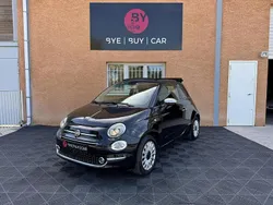 Noir Utilisé 2018 Fiat 500 Cabriolet | 11 990 € (Prix juste)