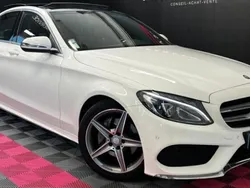 Blanc Utilisé 2016 Mercedes C180 AMG line Berline | 19 990 € (Prix juste)