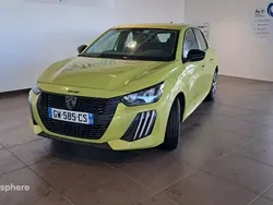 Jaune Utilisé 2024 Peugeot e-208 Active Citadine | 23 990 € (Prix assez cher)