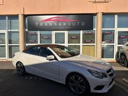 Blanc Utilisé 2013 Mercedes E220 Executive Cabriolet | 20 490 € (Prix juste)