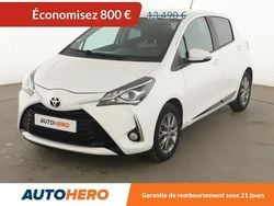 Blanc Utilisé 2018 Toyota Yaris Citadine | 12 690 € (Bon prix)