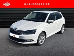 Blanc lune Utilisé 2018 Skoda Fabia Clever Berline | 10 290 € (Prix juste)