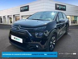 Noir Utilisé 2021 Citroën C3 PureTech Citadine | 10 490 € (Prix juste)