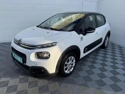Blanc banqui Utilisé 2019 Citroën C3 PureTech Berline | 10 450 €