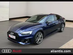 Bleu navarre métallisé Utilisé 2024 Audi A5 Sportback S-Line | 57 450 € (Prix cher)