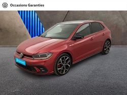 Rouge roi metallisé toit noir Occasion 2023 VW Polo GTI Berline | 26 890 € (Prix juste)