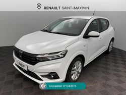 Blanc Utilisé 2021 Dacia Sandero Comfort Citadine | 10 990 € (Bon prix)