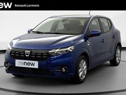 Bleu Utilisé 2022 Dacia Sandero Comfort Citadine | 13 290 € (Prix juste)