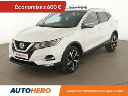 Blanc Utilisé 2018 Nissan Qashqai Tekna+ SUV | 14 490 € (Prix juste)