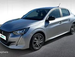 Gris Utilisé 2021 Peugeot 208 Active Citadine | 12 980 € (Prix juste)