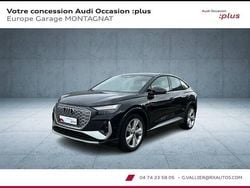 Noir Utilisé 2022 Audi Q4 Sportback e-tron Advanced Plus SUV | 39 990 € (Prix juste)