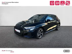 Noir mythe métallisé Utilisé 2024 Audi A3 S-Line Berline | 44 990 €