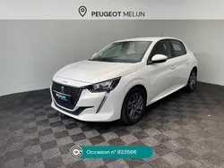 Blanc Utilisé 2021 Peugeot 208 Business-Line Citadine | 12 980 € (Bon prix)