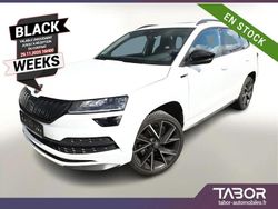 Blanc Occasion 2021 Skoda Karoq SportLine SUV | 23 988 € (Prix juste)