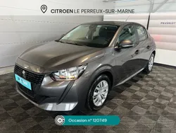 Gris Utilisé 2022 Peugeot 208 Business-Line Citadine | 11 450 € (Bon prix)