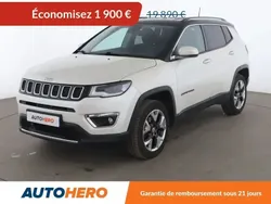 Blanc Utilisé 2017 Jeep Compass Limited SUV | 17 990 € (Prix juste)