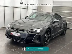 Gris daytona nacré Utilisé 2021 Audi e-tron GT quattro Sport Berline | 52 990 € (Prix juste)
