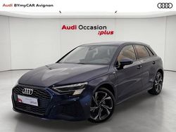 Bleu navarre métallisé Utilisé 2023 Audi A3 Sportback e-tron S-Line Citadine | 32 102 € (Prix juste)