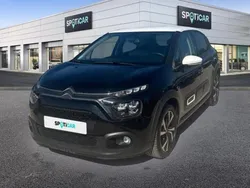 Noir Utilisé 2022 Citroën C3 PureTech Citadine | 11 990 € (Prix assez cher)