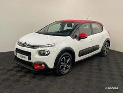 Blanc Utilisé 2018 Citroën C3 PureTech Citadine | 10 990 € (Prix juste)
