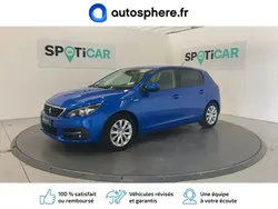 Bleu vertigo Utilisé 2020 Peugeot 308 Style Berline | 12 499 € (Super prix)