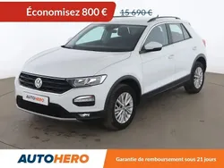 Blanc Utilisé 2018 VW T-Roc LOUNGE SUV | 14 590 € (Prix juste)