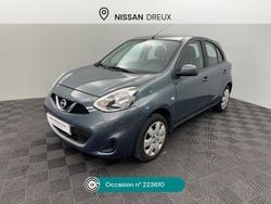 Gris Utilisé 2016 Nissan Micra Acenta Citadine | 7 990 € (Prix juste)