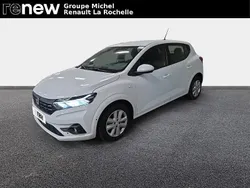Blanc Utilisé 2022 Dacia Sandero Comfort Citadine | 12 490 € (Bon prix)