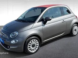 Gris Utilisé 2019 Fiat 500C Lounge Cabriolet | 10 190 € (Prix juste)