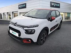 Blanc banquise (o) rouge aden Utilisé 2023 Citroën C3 PureTech Citadine | 11 999 € (Bon prix)