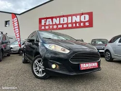 Noir Utilisé 2013 Ford Fiesta Titanium Citadine | 7 490 € (Prix cher)