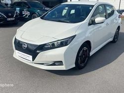 Blanc Utilisé 2022 Nissan Leaf Acenta Citadine | 14 499 € (Prix juste)