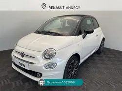 Blanc Utilisé 2019 Fiat 500C Cabriolet | 13 490 € (Prix juste)