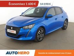 Bleu Occasion 2020 Peugeot 208 Allure Citadine | 12 590 € (Bon prix)