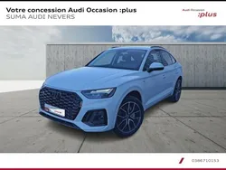 Blanc glacier métallisé Utilisé 2022 Audi Q5 Sportback S-Line SUV | 50 990 € (Prix juste)